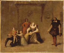 Heinrich IV mit seinen Kindern spielt Heinrich IV mit seinen Kindern spielt