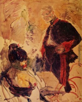 Artillerman und Mädchen Artillerman und Mädchen