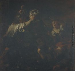 Zwei Kinder kämpfen Zwei Kinder kämpfen