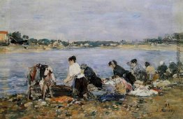 Wäscherinnen am Ufer des Touques Wäscherinnen am Ufer des Touques