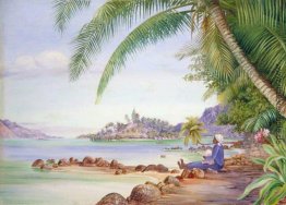 Blick auf Round Island und ein Teil der St.-Anna-aus der Quarant Blick auf Round Island und ein Teil der St.-Anna-aus der Quarant