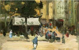 Street Corner in Paris Street Corner in Paris