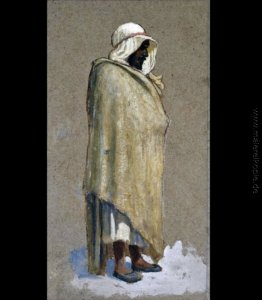 Arab, der nach rechts Arab, der nach rechts