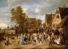 Dorf Revel mit Aristokratische Paar Dorf Revel mit Aristokratische Paar
