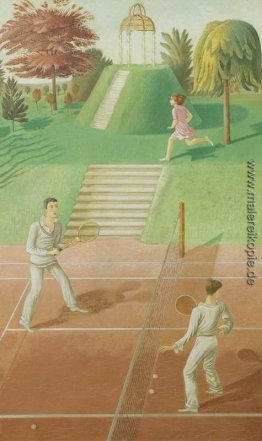 Tennis (Triptychon, Mitteltafel) Tennis (Triptychon, Mitteltafel)