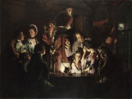 Das Experiment mit dem Vogel in der Luftpumpe Das Experiment mit dem Vogel in der Luftpumpe