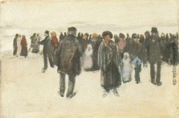 Menschen Ein Spaziergang am Strand Menschen Ein Spaziergang am Strand