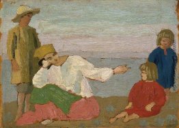 Dorelia und die Kinder in Martigues Dorelia und die Kinder in Martigues