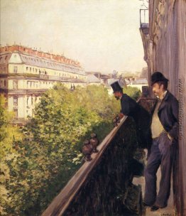 Ein Balkon, Boulevard Haussmann Ein Balkon, Boulevard Haussmann