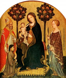 Madonna mit Kind und Heiligen Katharina, St. Nikolaus und Donor Madonna mit Kind und Heiligen Katharina, St. Nikolaus und Donor
