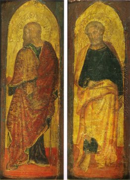 St. Jakobus der Greate und St. Peter, das Polyptychon Sandei Sam St. Jakobus der Greate und St. Peter, das Polyptychon Sandei Sam