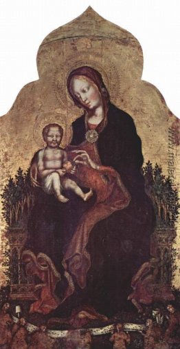 Madonna mit Engeln Madonna mit Engeln