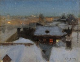 Winter-Abend am Söder, Stockholm Winter-Abend am Söder, Stockholm