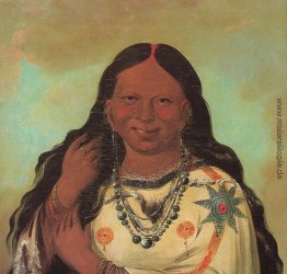 Kei-a-gis-gis, eine Frau von der Plains Ojibwa Kei-a-gis-gis, eine Frau von der Plains Ojibwa