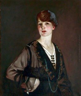 Porträt einer Dame in Schwarz Porträt einer Dame in Schwarz