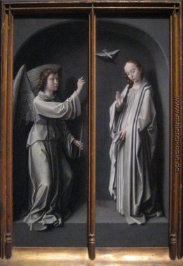 Erzengel Gabriel und Jungfrau Annunciate Erzengel Gabriel und Jungfrau Annunciate