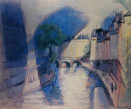 Ansicht entlang der Seine, Paris Ansicht entlang der Seine, Paris