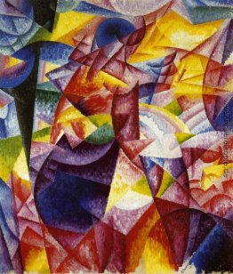 Simultaniety der Anlauf- und zentripedale Gruppen (Frau am Fenst Simultaniety der Anlauf- und zentripedale Gruppen (Frau am Fenst