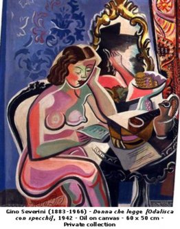 Odalisque mit Spiegel Odalisque mit Spiegel