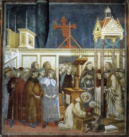 Franz von Assisi Vorbereitung der Weihnachtskrippe am Grecchio Franz von Assisi Vorbereitung der Weihnachtskrippe am Grecchio