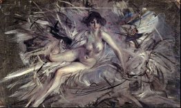 Nude von junge Dame auf Couch Nude von junge Dame auf Couch