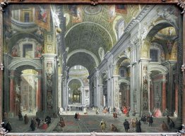 Das Innere der St. Peter, Rom Das Innere der St. Peter, Rom