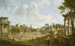Mit Blick auf das Forum Romanum Mit Blick auf das Forum Romanum
