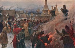 Das Verbrennen von Erzpriester Avvakum Das Verbrennen von Erzpriester Avvakum