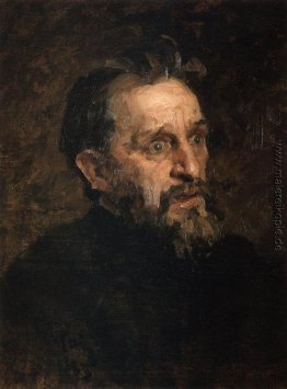 Portrait der I. Repin (Studie) Portrait der I. Repin (Studie)