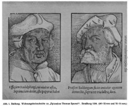 Hans Baldung Grien und John Rudalfinger Hans Baldung Grien und John Rudalfinger