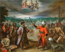 Allegorie auf die Kriegserklärung vor Konstantinopel Allegorie auf die Kriegserklärung vor Konstantinopel