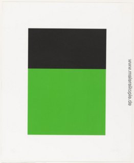Schwarz-Grün aus der Serie von zehn Lithographien Schwarz-Grün aus der Serie von zehn Lithographien