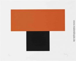 Rot-Orange auf Schwarz Rot-Orange auf Schwarz