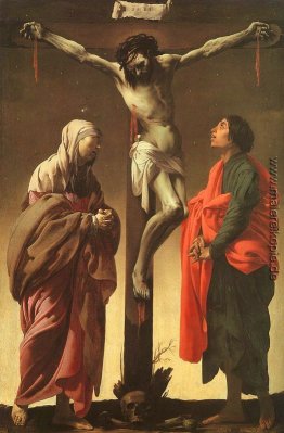 Die Kreuzigung mit Maria und Johannes Die Kreuzigung mit Maria und Johannes