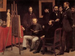 A Studio in den Batignolles (Hommage an Manet) A Studio in den Batignolles (Hommage an Manet)