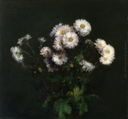 Blumenstrauß der weiße Chrysanthemen Blumenstrauß der weiße Chrysanthemen