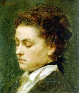 Portrait einer jungen Frau Portrait einer jungen Frau