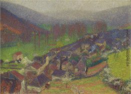 Mit Blick auf das Labastide du Vert unten, um Marquayrol Mit Blick auf das Labastide du Vert unten, um Marquayrol