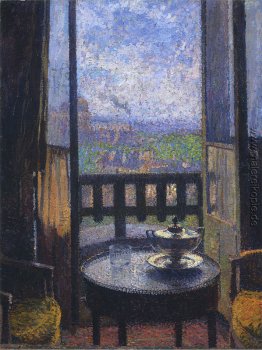 Blick vom Studio des Künstlers Blick vom Studio des Künstlers