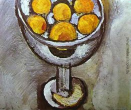 Eine Vase mit Orangen Eine Vase mit Orangen