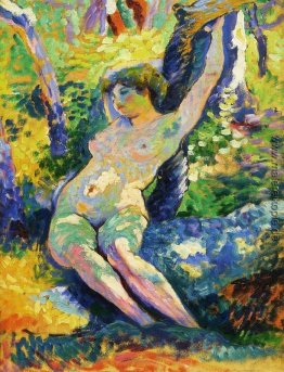 Junge Frau (Studie für die Clearing) Junge Frau (Studie für die Clearing)