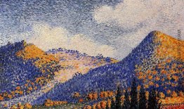 Landschaft, die kleinen Maresque Mountains Landschaft, die kleinen Maresque Mountains