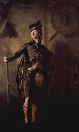 Porträt von Oberst Alasdair Mcdonnell von Glengarry Porträt von Oberst Alasdair Mcdonnell von Glengarry