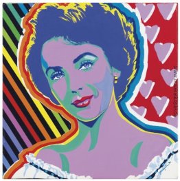 Porträt von Elizabeth Taylor Porträt von Elizabeth Taylor