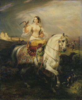 Ein algerischer Lady Hawking Ein algerischer Lady Hawking