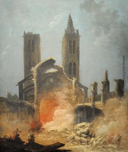 Démolition de l'Eglise Saint-Jean-en-Grève - Musée Carnavalet Démolition de l'Eglise Saint-Jean-en-Grève - Musée Carnavalet