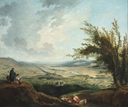 Ein umfangreicher Landschaft in der Nähe von Paris Ein umfangreicher Landschaft in der Nähe von Paris