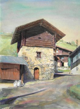 Posses-Dessous - ein Schweizer Bergscheune Posses-Dessous - ein Schweizer Bergscheune
