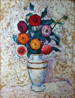 Stilleben mit Dahlien Stilleben mit Dahlien