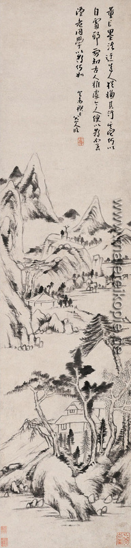 Landschaft (Dong Yuan und Juran Style)